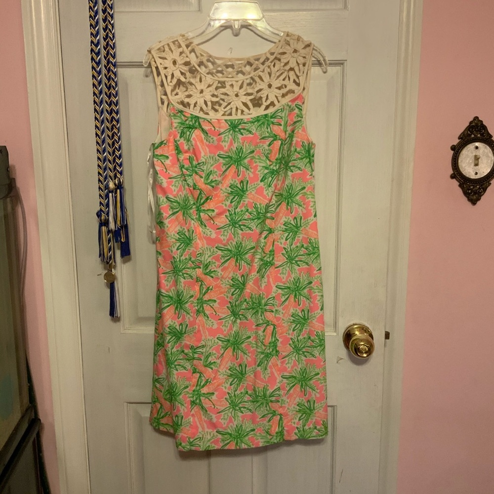 Lilly Pulitzer carrot shirt dress